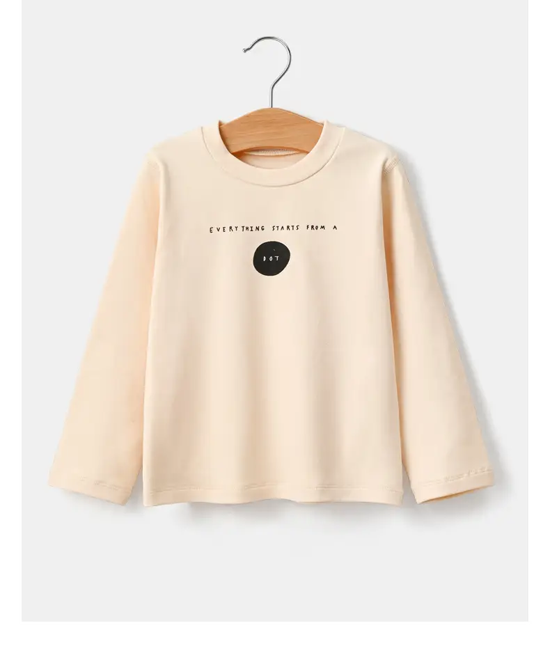 Children's Striped Cotton Long Sleeve T-Shirt — feature 24
