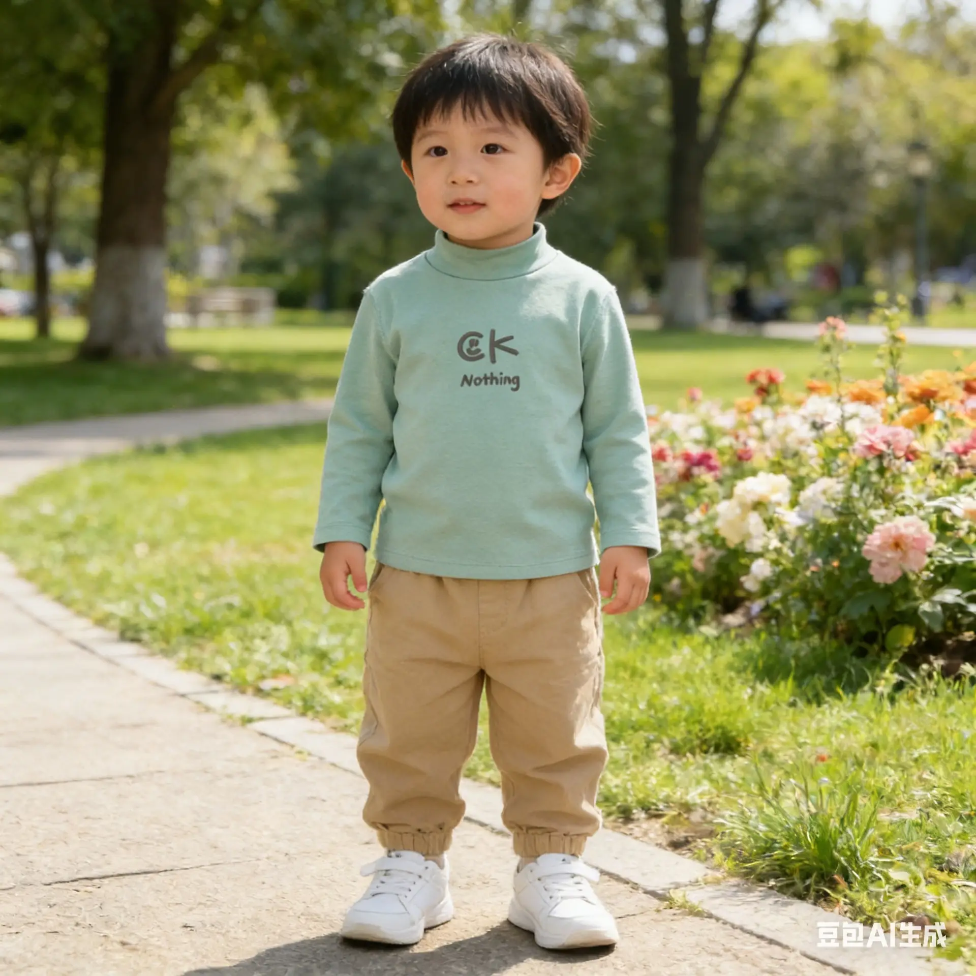 Children's Striped Cotton Long Sleeve T-Shirt — feature 25