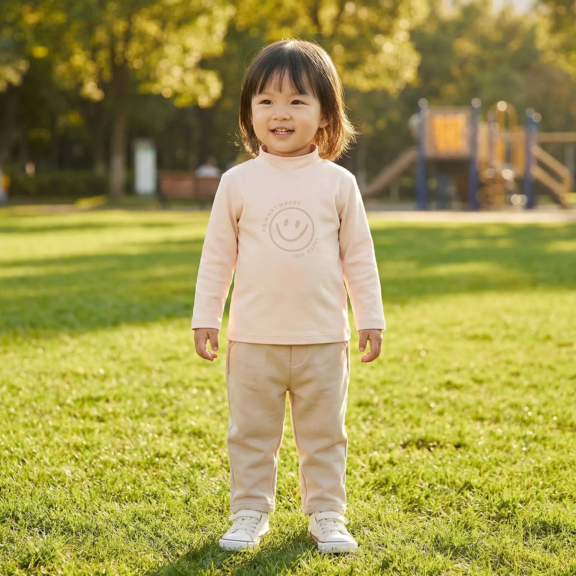 Children's Striped Cotton Long Sleeve T-Shirt — feature 29