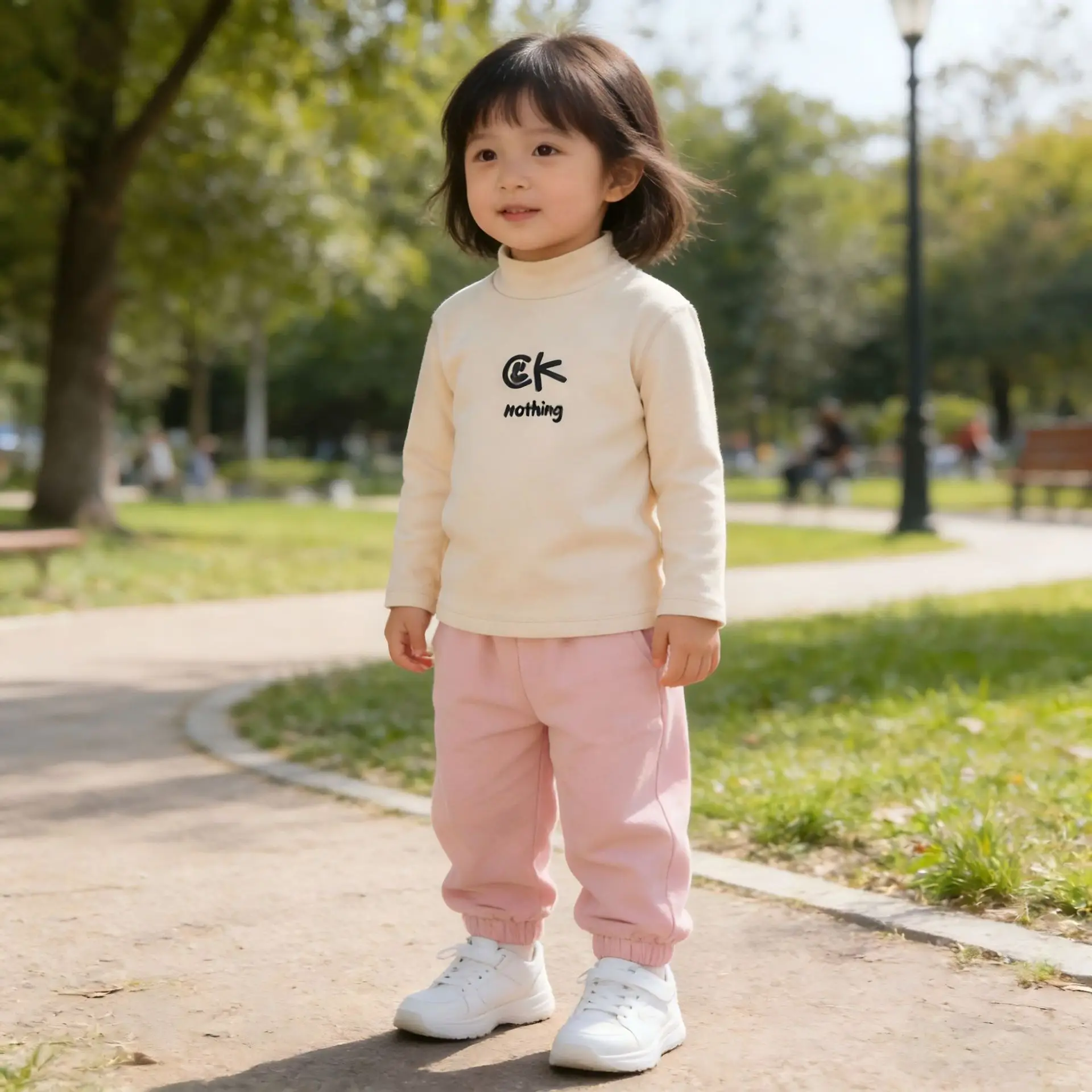 Children's Striped Cotton Long Sleeve T-Shirt — feature 31