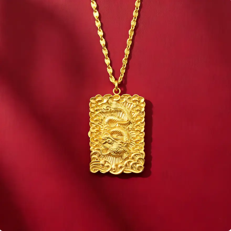 [Take on Delivery] Vietnam Sand Gold Men's Hip-Hop Fashion Domineering Boss Necklace Snake Bone Chain — feature 5