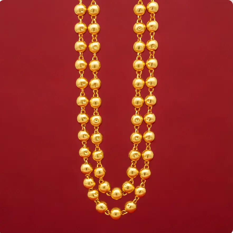 [Take on Delivery] Vietnam Sand Gold Men's Hip-Hop Fashion Domineering Boss Necklace Snake Bone Chain