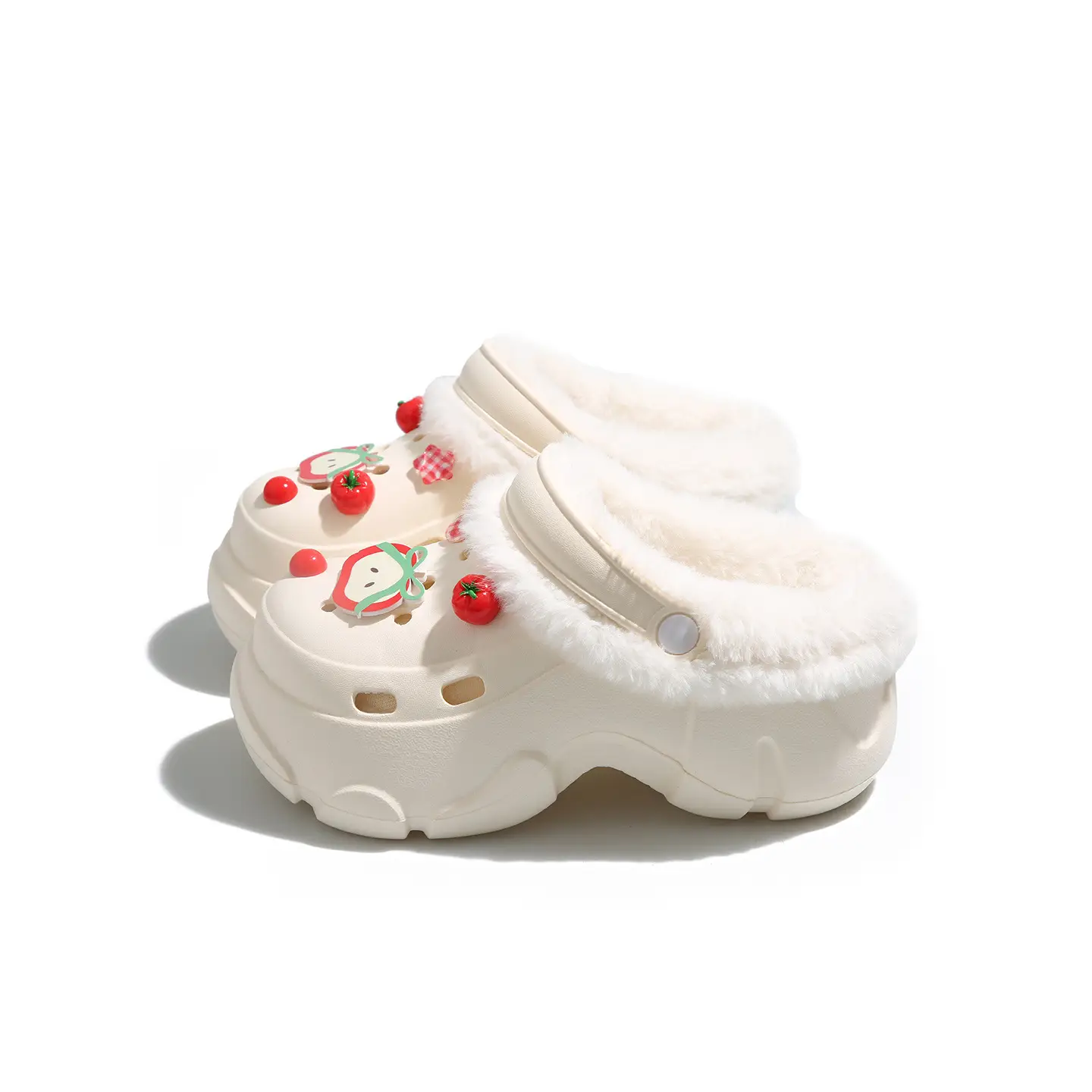 Winter Warm Detachable Clogs for Girls - Image 9