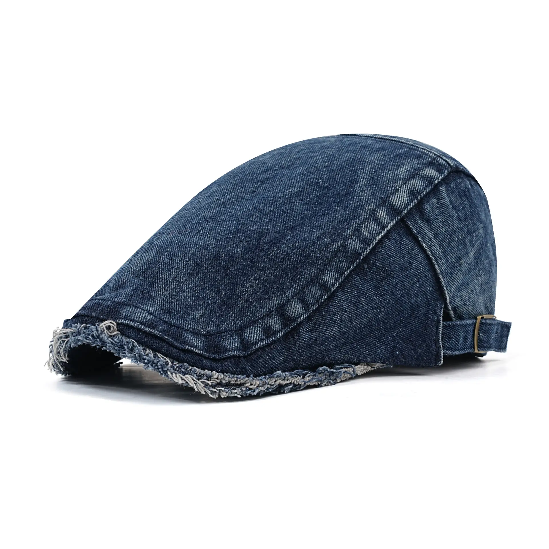 Women Duckbill Cap Autumn Retro Broken Edge - Image 4