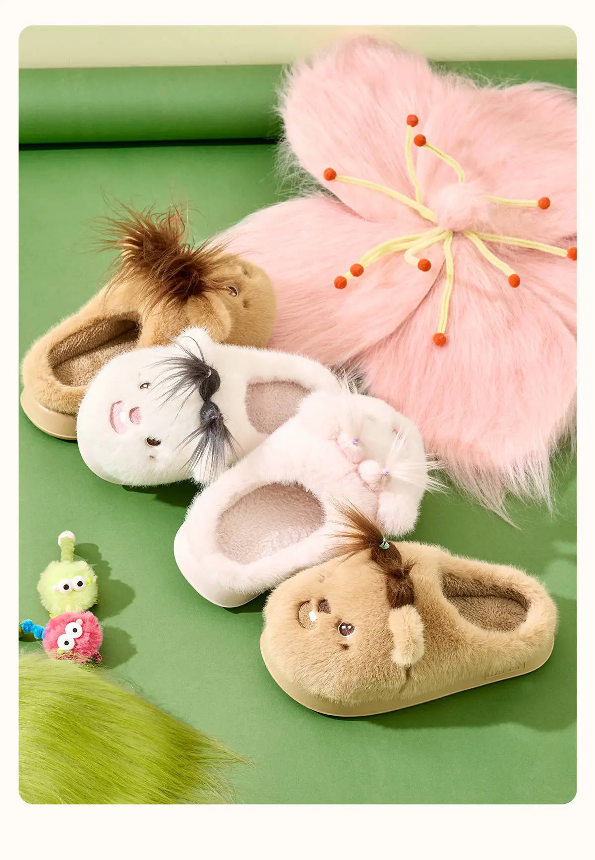 Women Cotton Plush Slippers Winter 2025 — feature 16