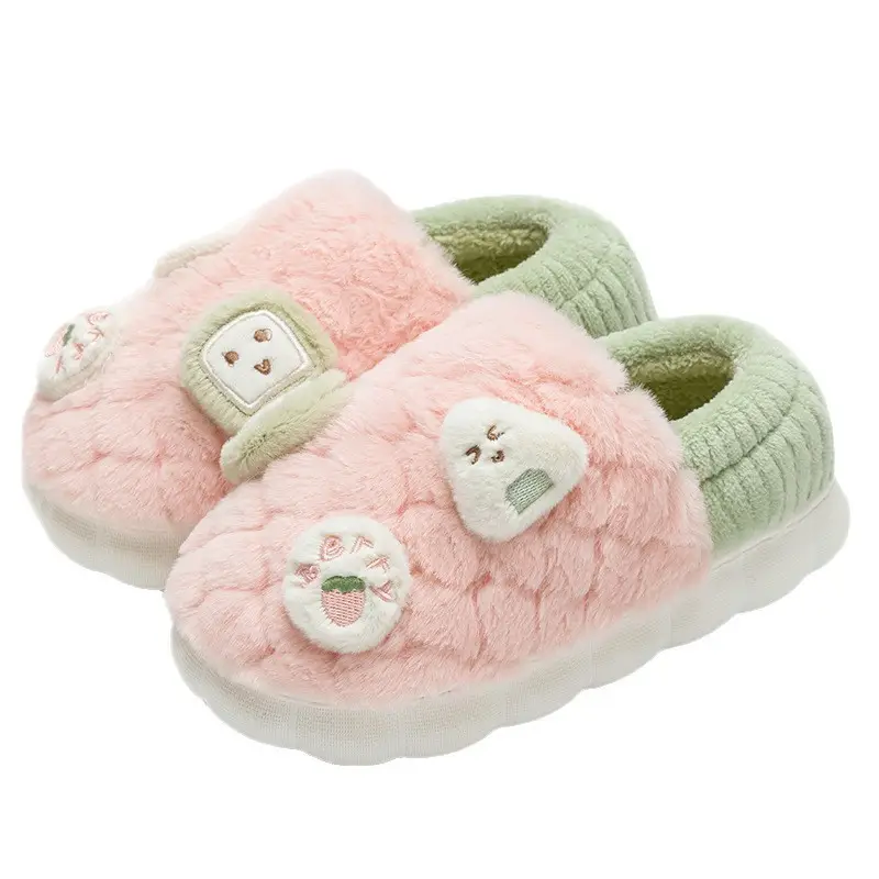 Women Cotton Warm Plush Slippers Winter 2025 - Image 13