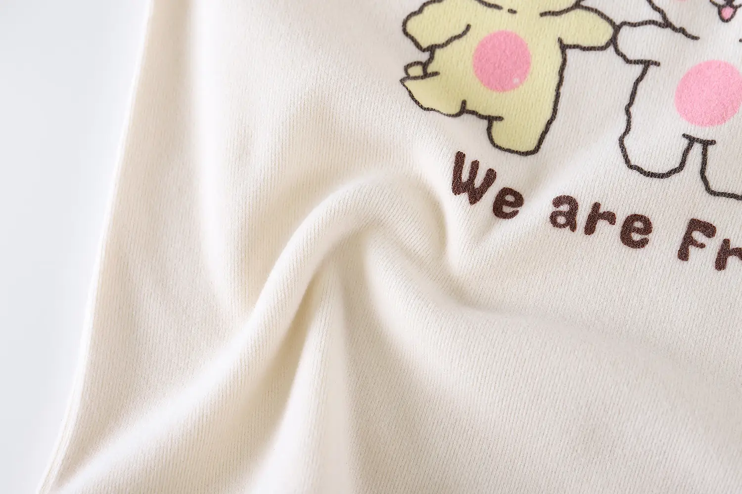New Kids' Blue White Keep Simple Long Sleeve T-Shirt — feature 6
