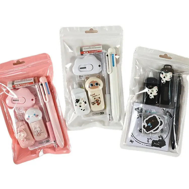 Cute Stationery Set 7-Piece Gift Package, High-Looking Export Cross-Border Popular Gift, Learning Stationery and Souvenir Gift - Image 8