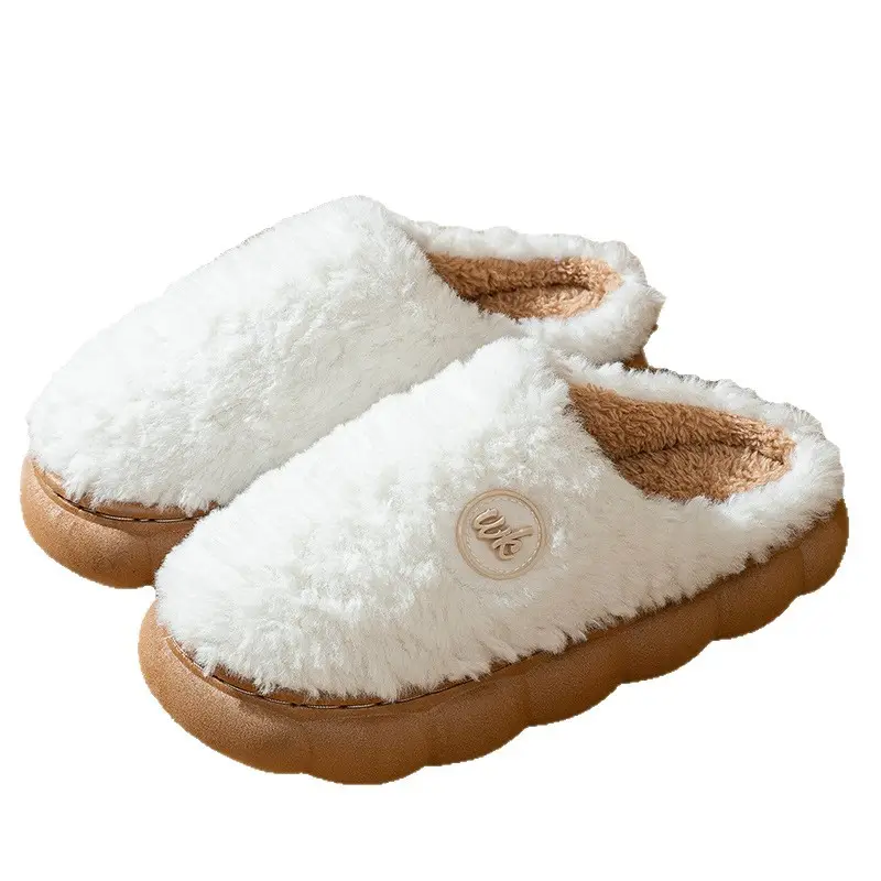 Furry Cotton Winter Slippers for Women & Men - Image 8