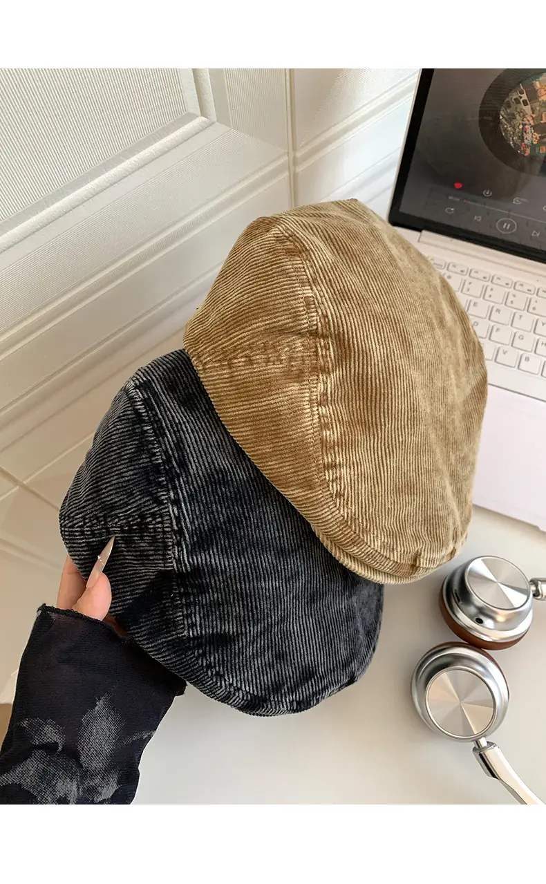 Women Duckbill Beret with Face-Slimming Design — feature 10