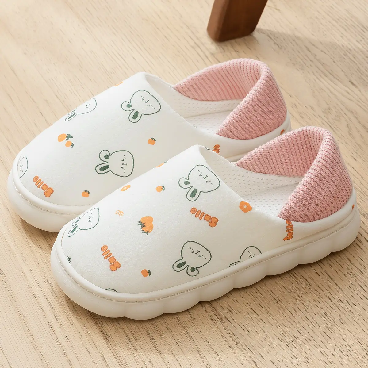 Maternity Confinement Shoes Soft Cotton Slippers Women - Image 10