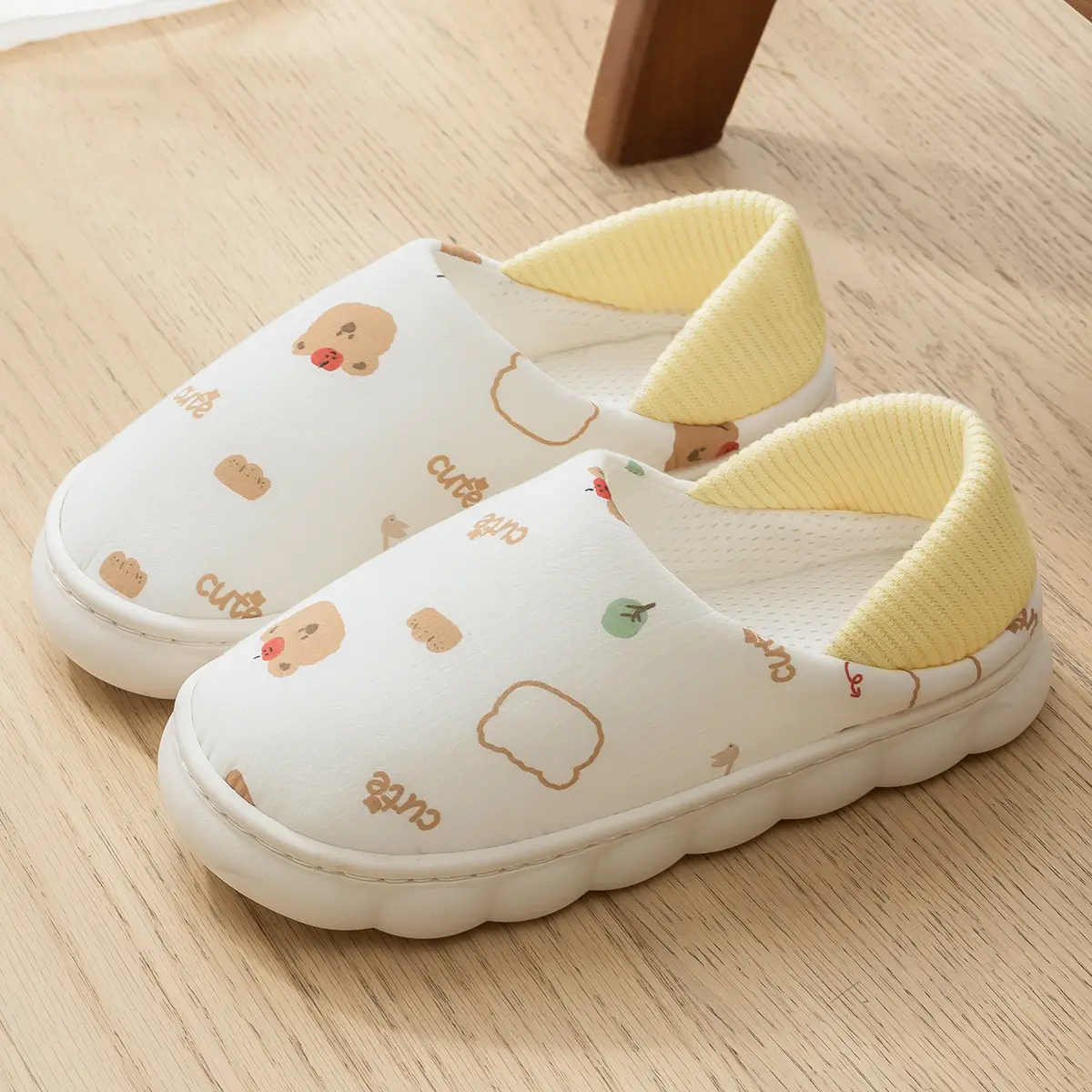 Maternity Confinement Shoes Soft Cotton Slippers Women - Image 11
