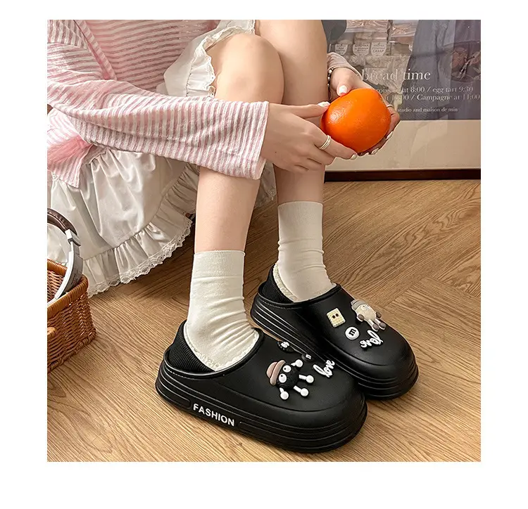 Women Winter Cotton Slippers with Stamps — feature 11