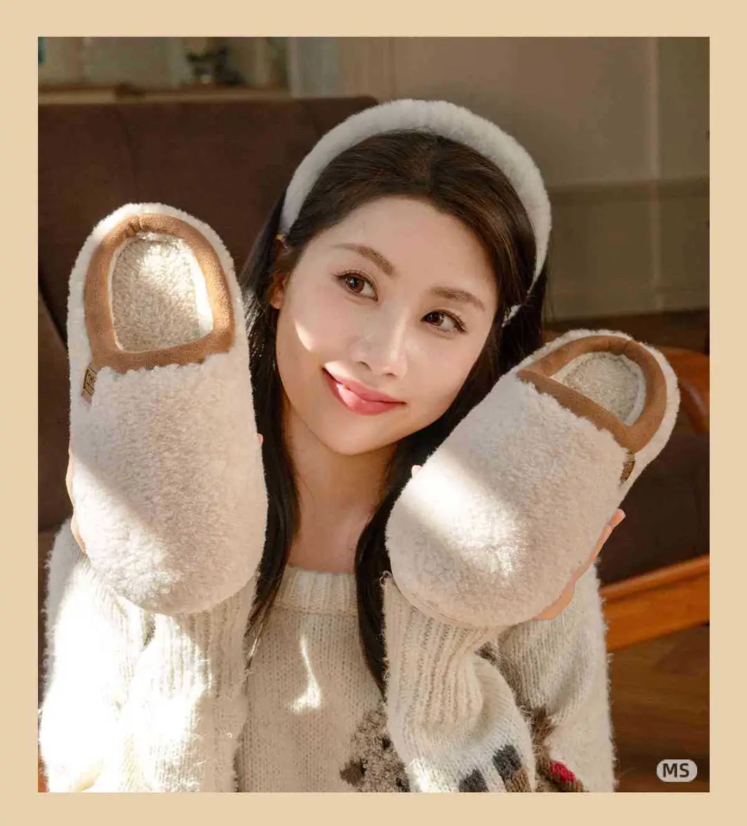 2025 New Hong Kong Style Slippers, Warm and Comfortable, Soft-Soled Non-Slip Cotton Slippers for Home and Outdoor Wear, Men's Autumn and Winter Home Room — feature 5