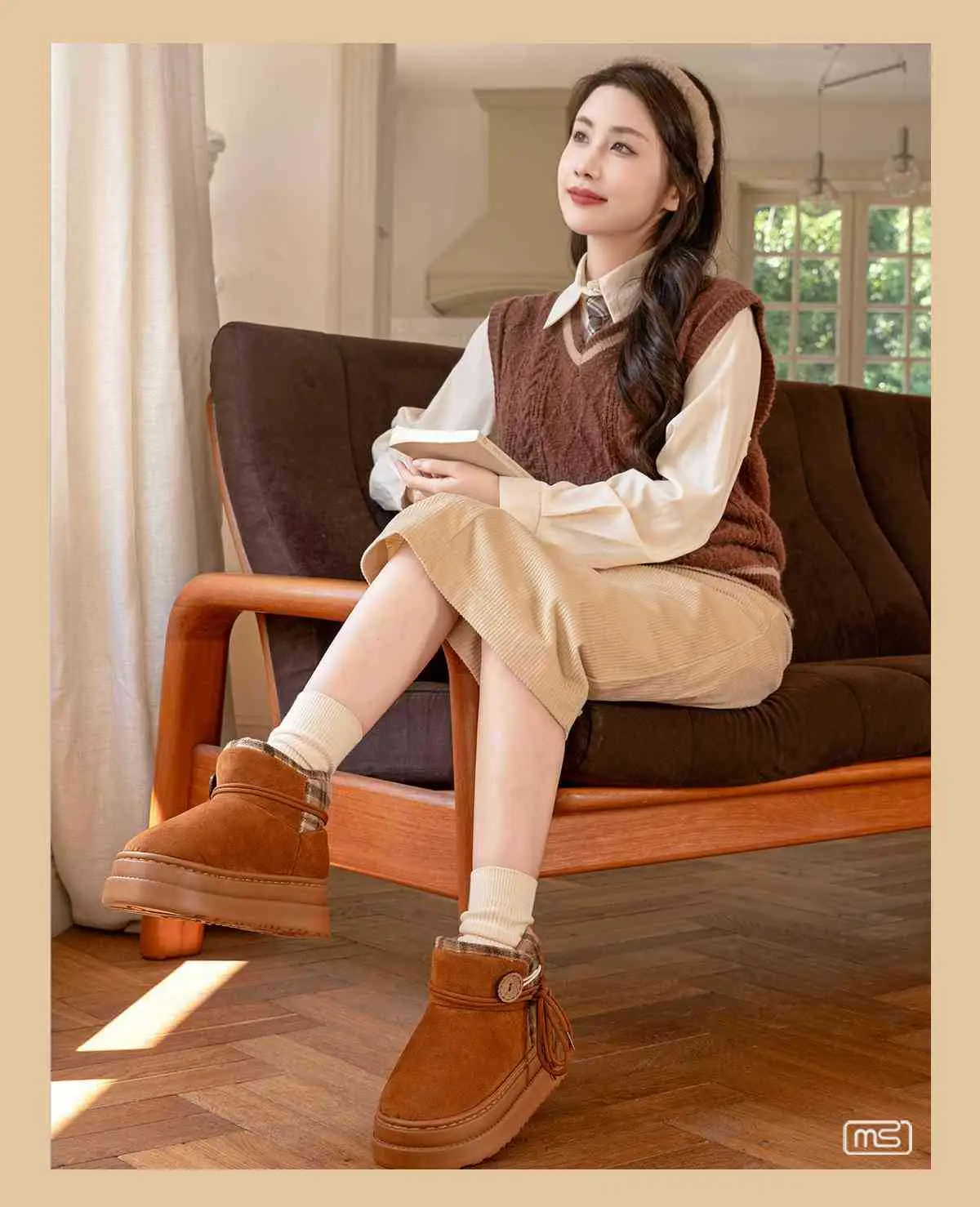 2025 Winter Button-Decorated Boots for Women — feature 6