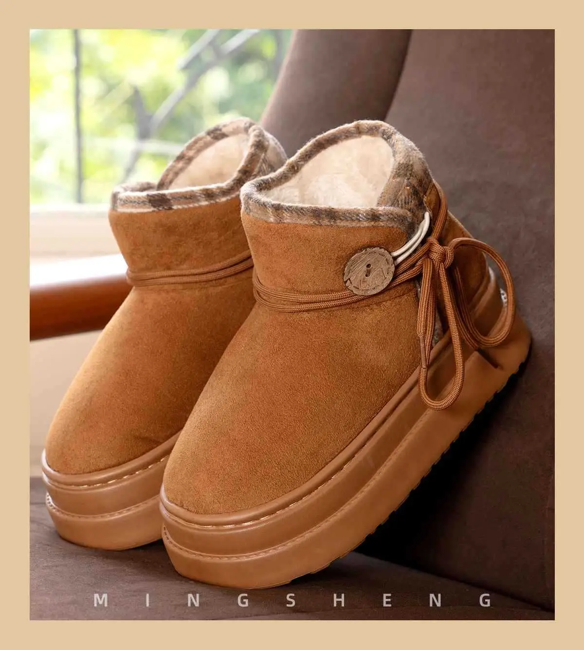 2025 Winter Button-Decorated Boots for Women — feature 7