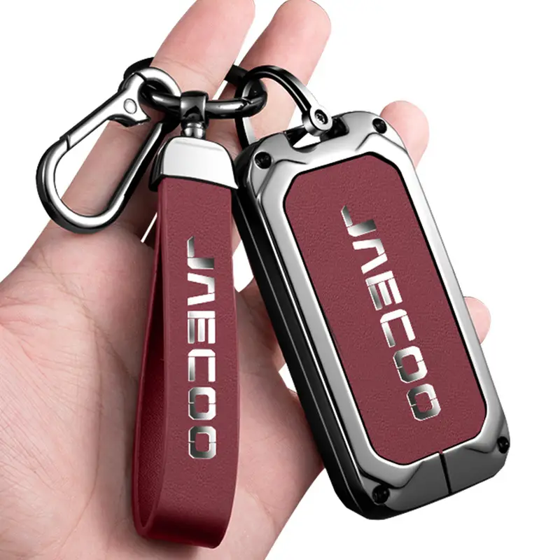 Zinc Alloy Fire Red Car Key Cover 2025 - Image 11
