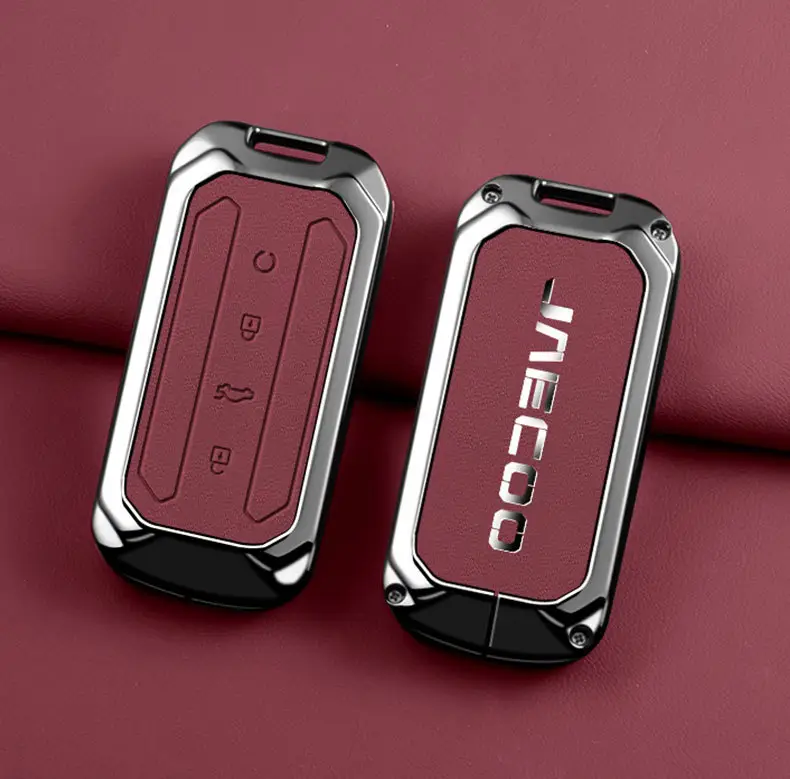 Zinc Alloy Fire Red Car Key Cover 2025 — feature 11