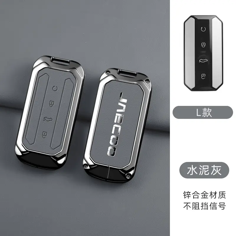 Zinc Alloy Fire Red Car Key Cover 2025 - Image 2