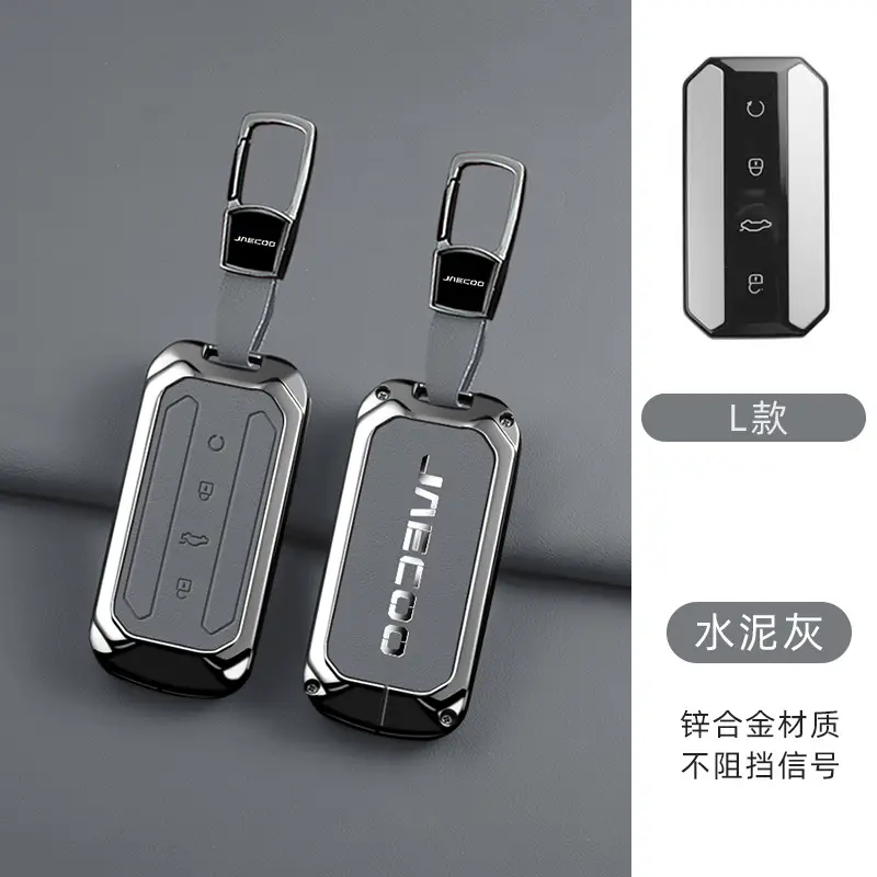 Zinc Alloy Fire Red Car Key Cover 2025 - Image 4