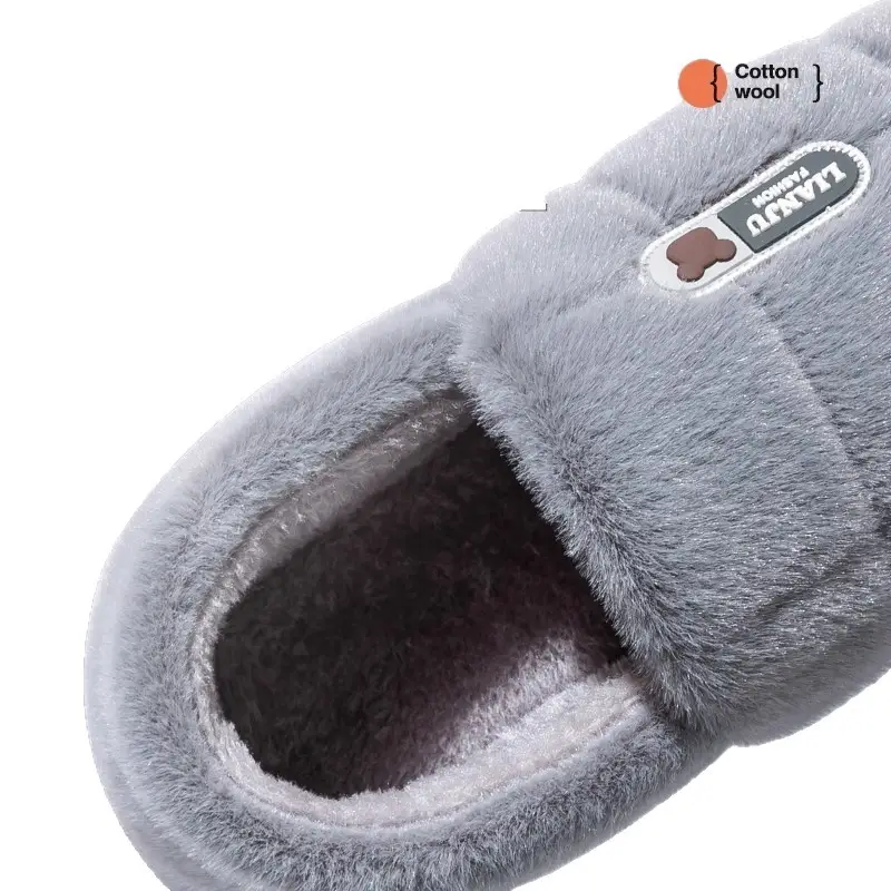 Winter Cotton Slippers Warm Thick Non-Slip 2025 - Image 7