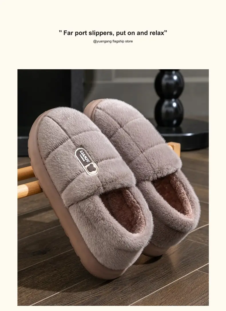 Winter Cotton Slippers Warm Thick Non-Slip 2025 — feature 13