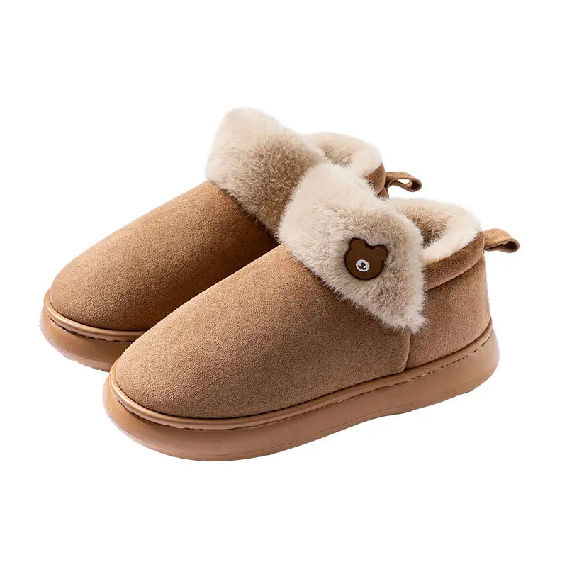 Couple Cotton Slippers with Poop Feeling 2025 Winter Warm - Image 8