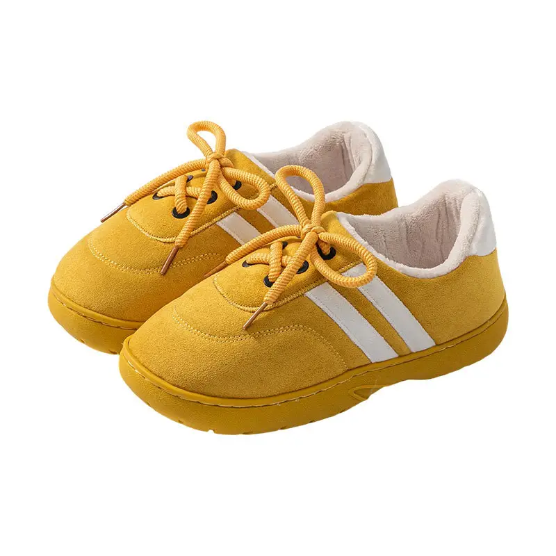 Women's Warm Yellow Training Shoes for Winter 2025