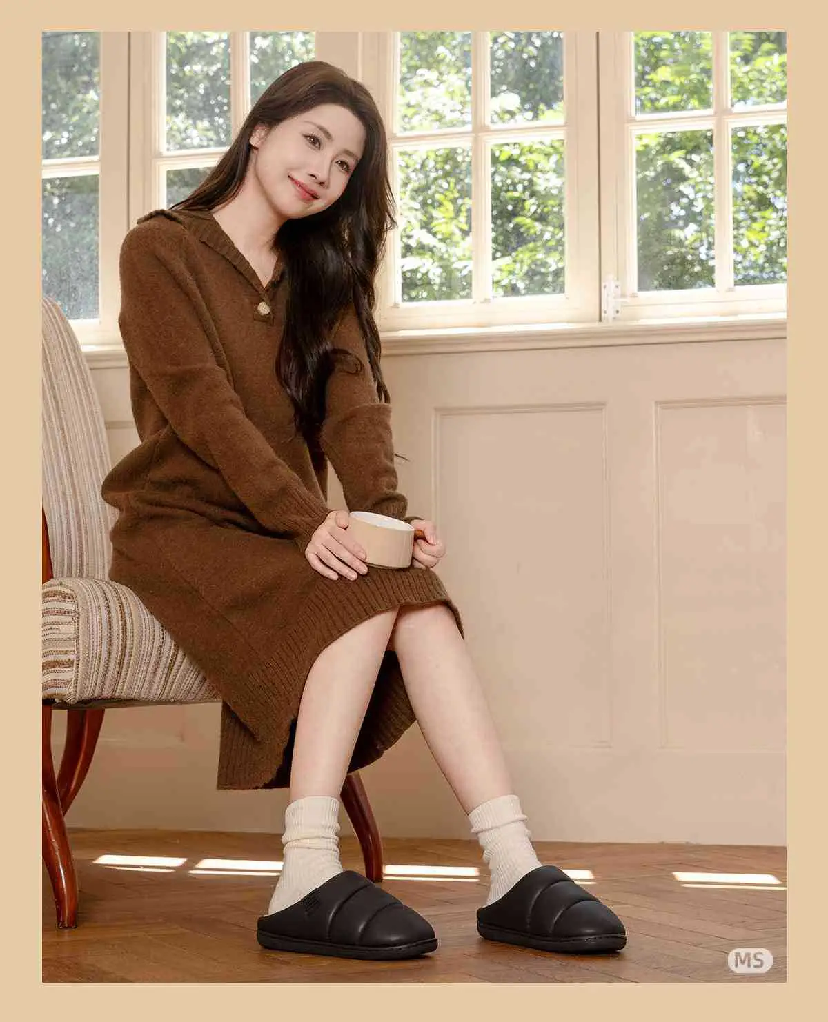 2025 Winter Closed-Toe Fleece Lined Slippers — feature 8