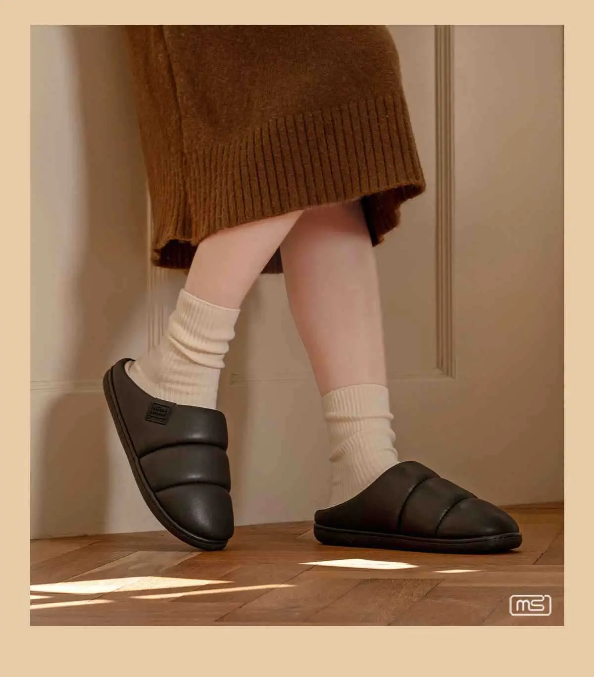 2025 Winter Closed-Toe Fleece Lined Slippers — feature 9