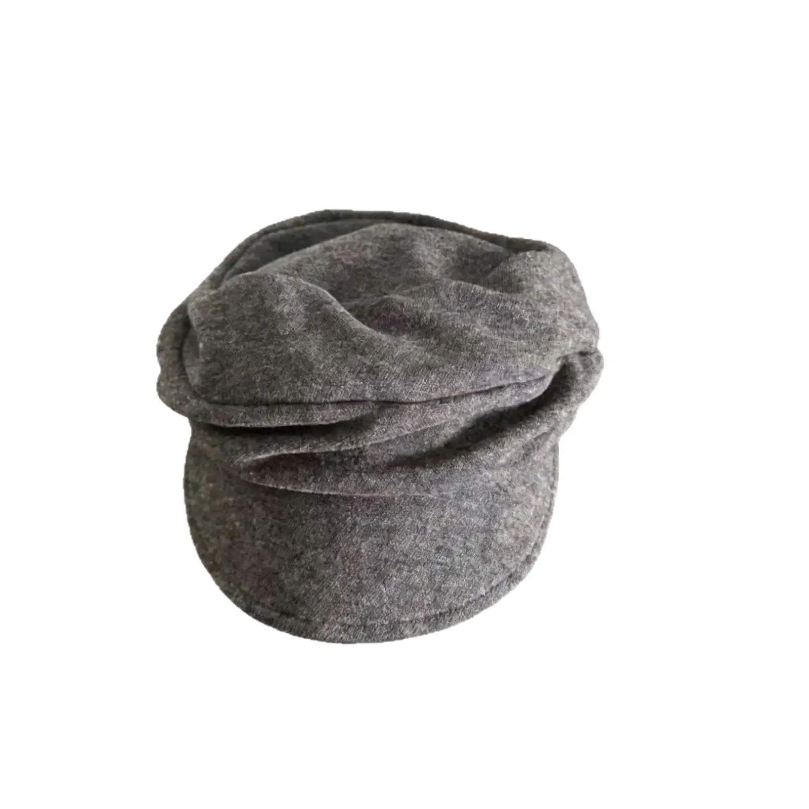 Black Wool Baseball Cap for Men Winter - Image 9