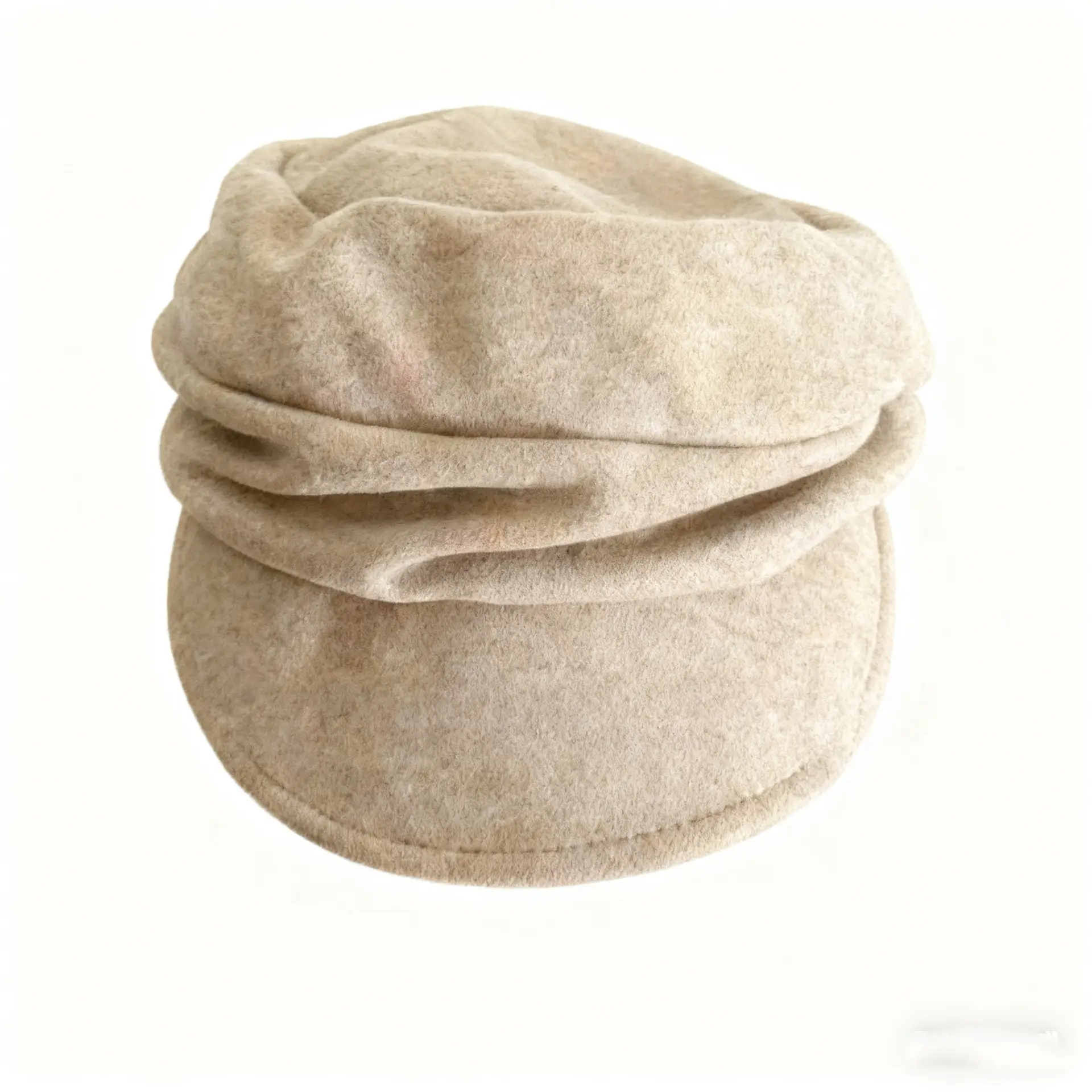 Black Wool Baseball Cap for Men Winter — feature 3