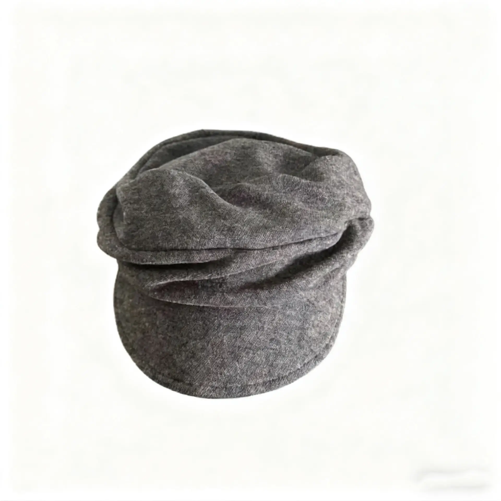 Black Wool Baseball Cap for Men Winter — feature 5
