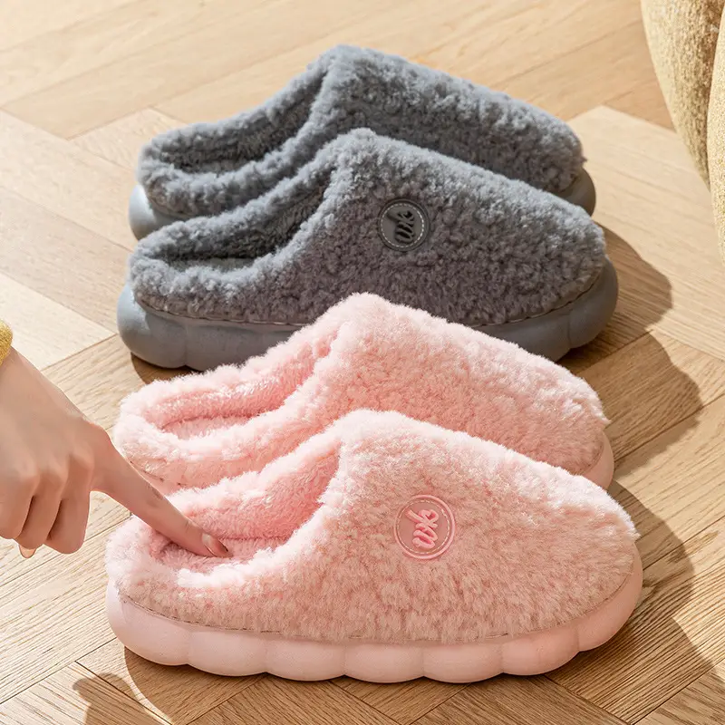 Women Cotton Slippers Autumn Winter 2025 Bag Heel - Image 8
