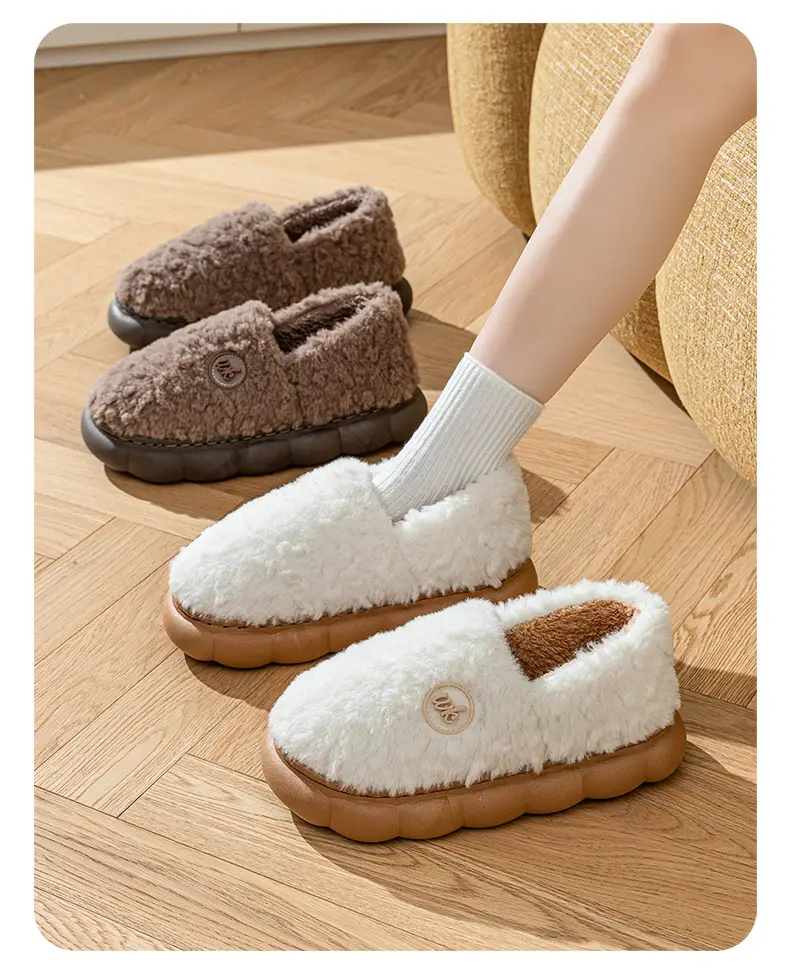 Women Cotton Slippers Autumn Winter 2025 Bag Heel — feature 10