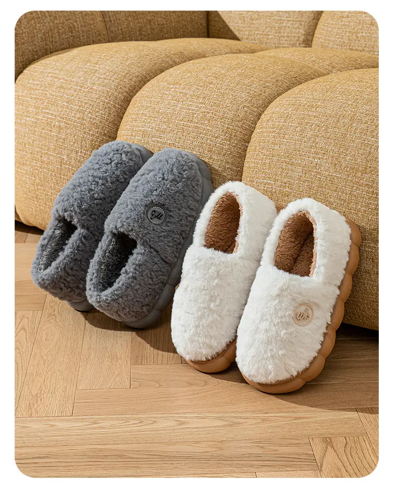 Women Cotton Slippers Autumn Winter 2025 Bag Heel — feature 12