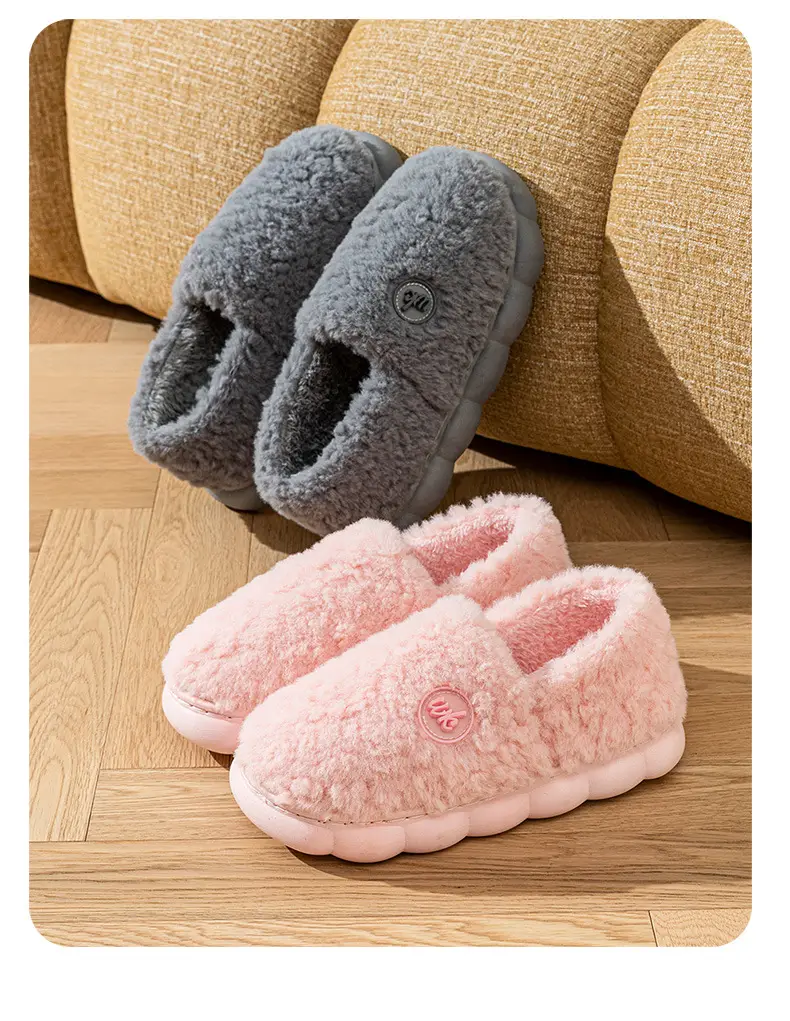Women Cotton Slippers Autumn Winter 2025 Bag Heel — feature 13