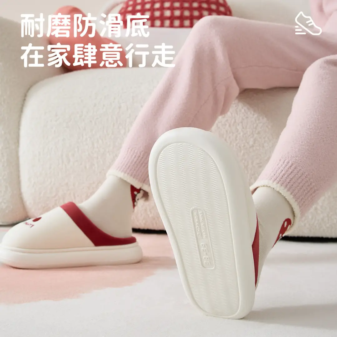 Lidani Cotton Slippers Women's Winter 2025 New Indoor Home Warm Plush Slippers Comfortable Home Winter - Image 5