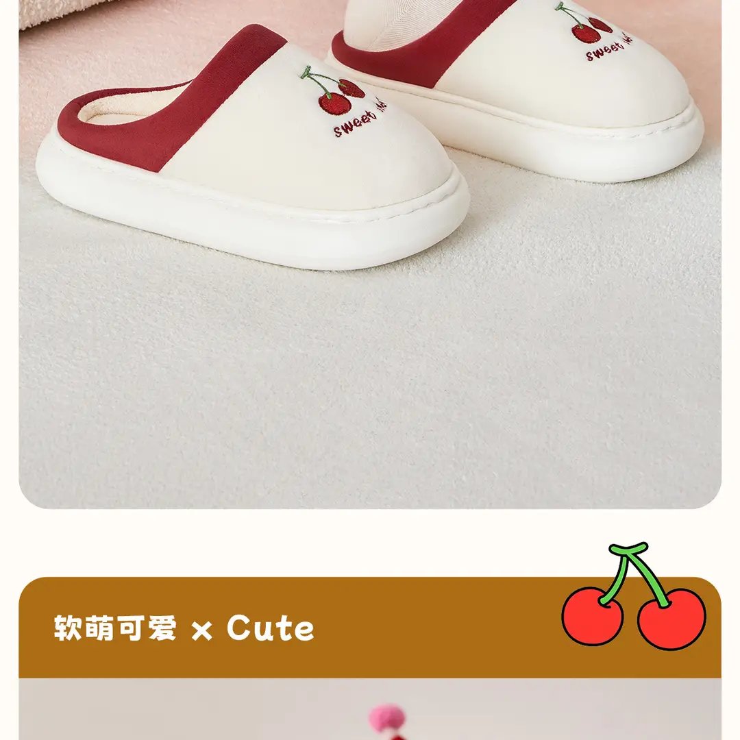 Lidani Cotton Slippers Women's Winter 2025 New Indoor Home Warm Plush Slippers Comfortable Home Winter — feature 11