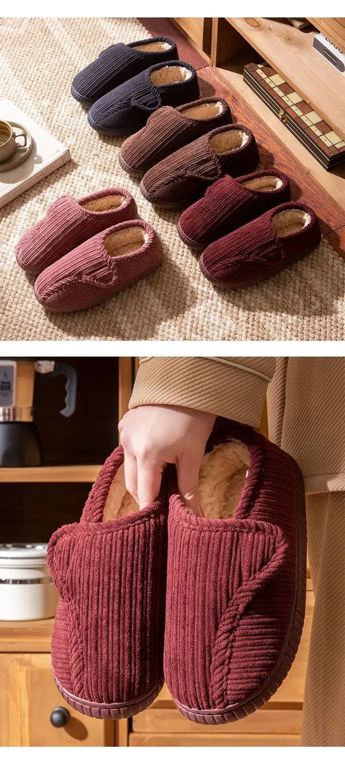 Women Warm Plush Slipper Red 2025 — feature 13