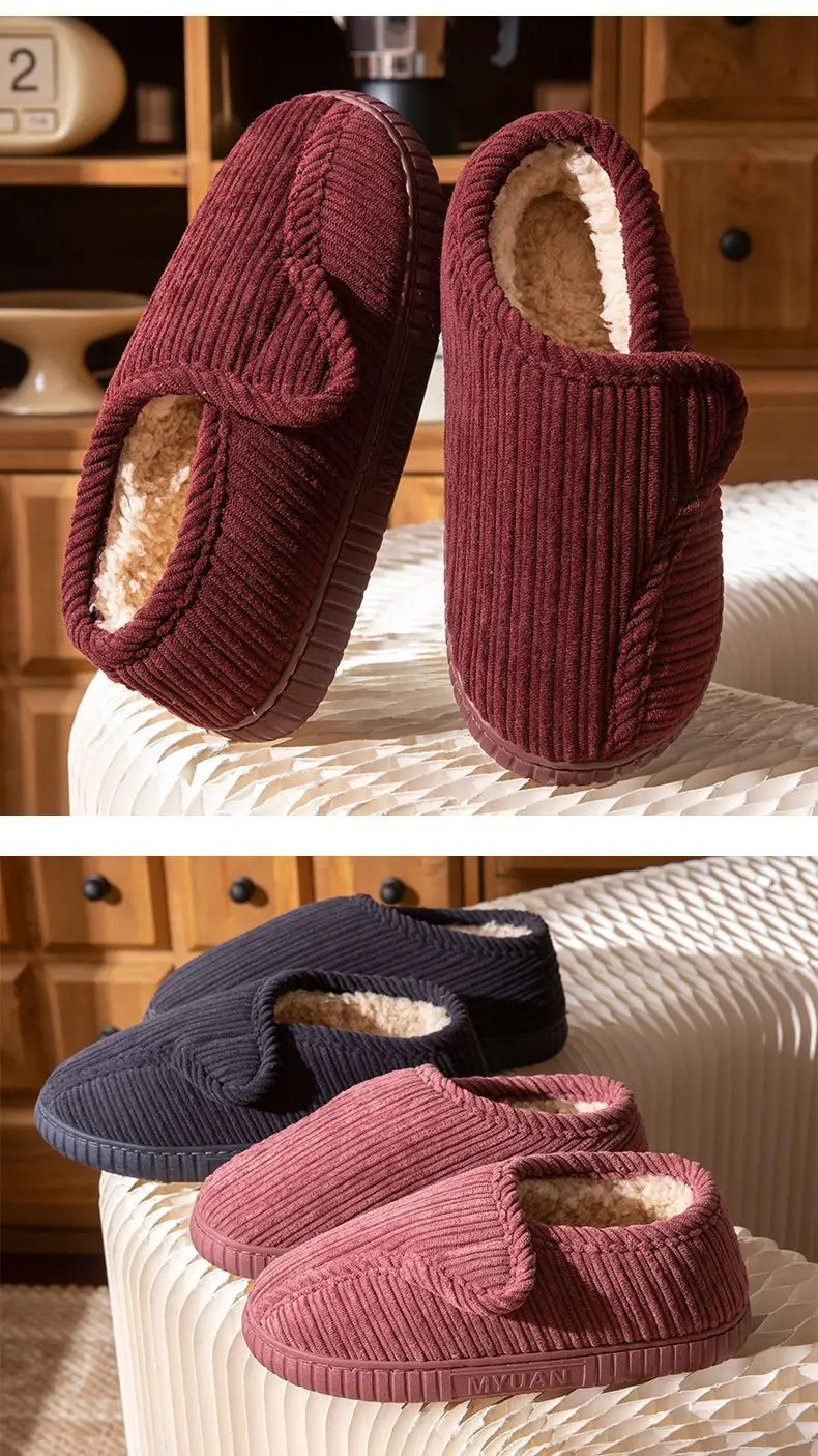 Women Warm Plush Slipper Red 2025 — feature 14