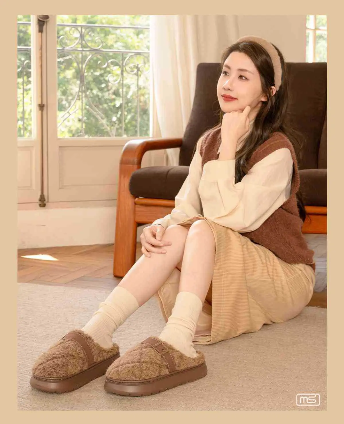 2025 Winter Non-Slip Fleece Lined Slippers — feature 6