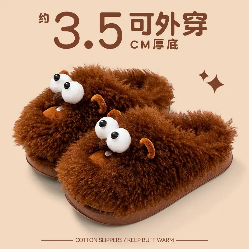 2025 Winter Cute Sheep Slippers for Women - Image 2