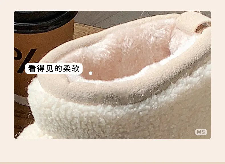 2025 New Winter Women's Shoes Wholesale Thick-Soled Heightening Waterproof Warm Platform Fleece-Lined Thickeneded Cotton Shoes Gaobang Snow Boots — feature 16