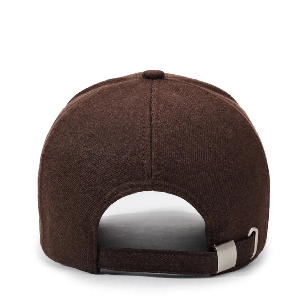 Women Hard-Top Baseball Cap with Deep Duckbill Design Brown - Image 8