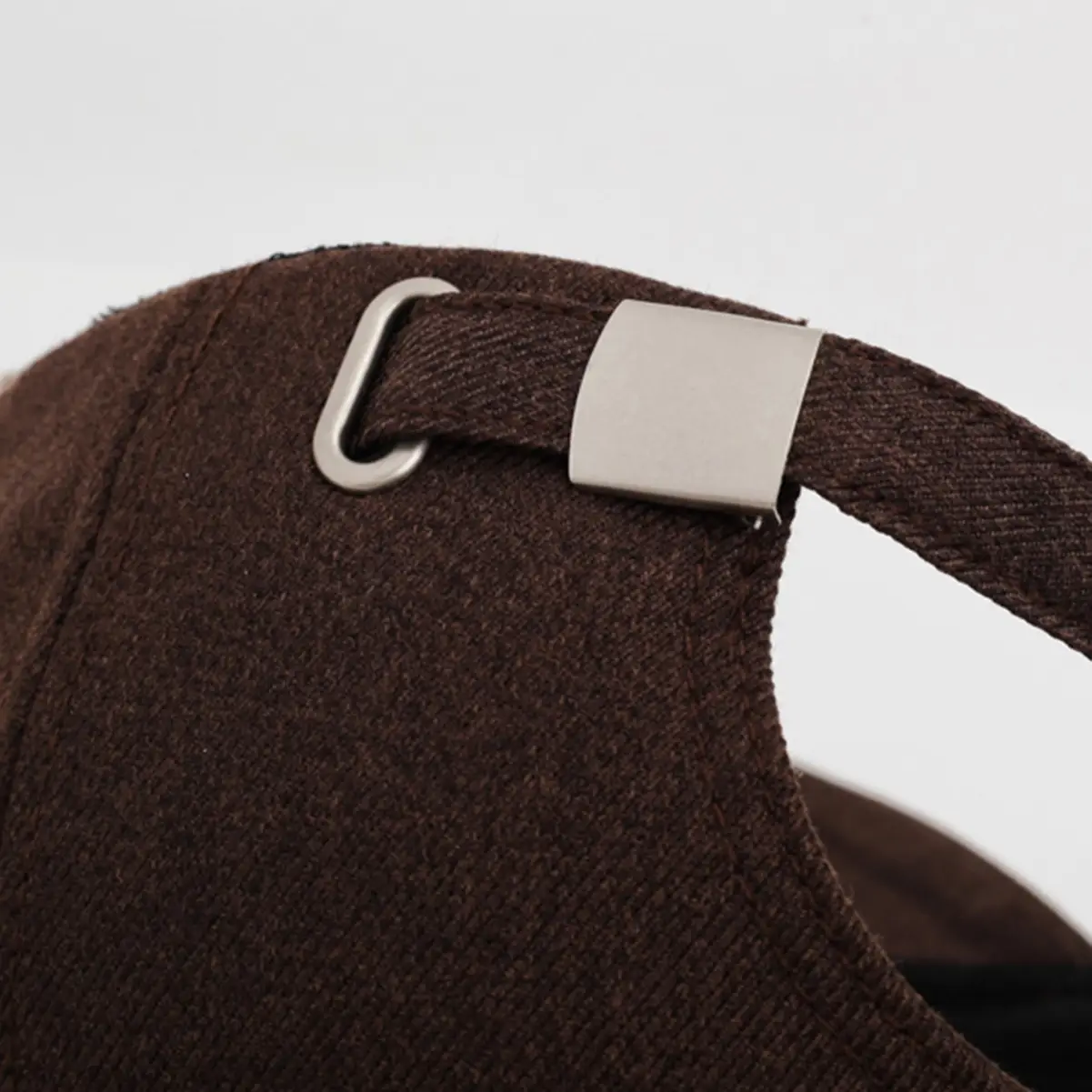 Women Hard-Top Baseball Cap with Deep Duckbill Design Brown - Image 11