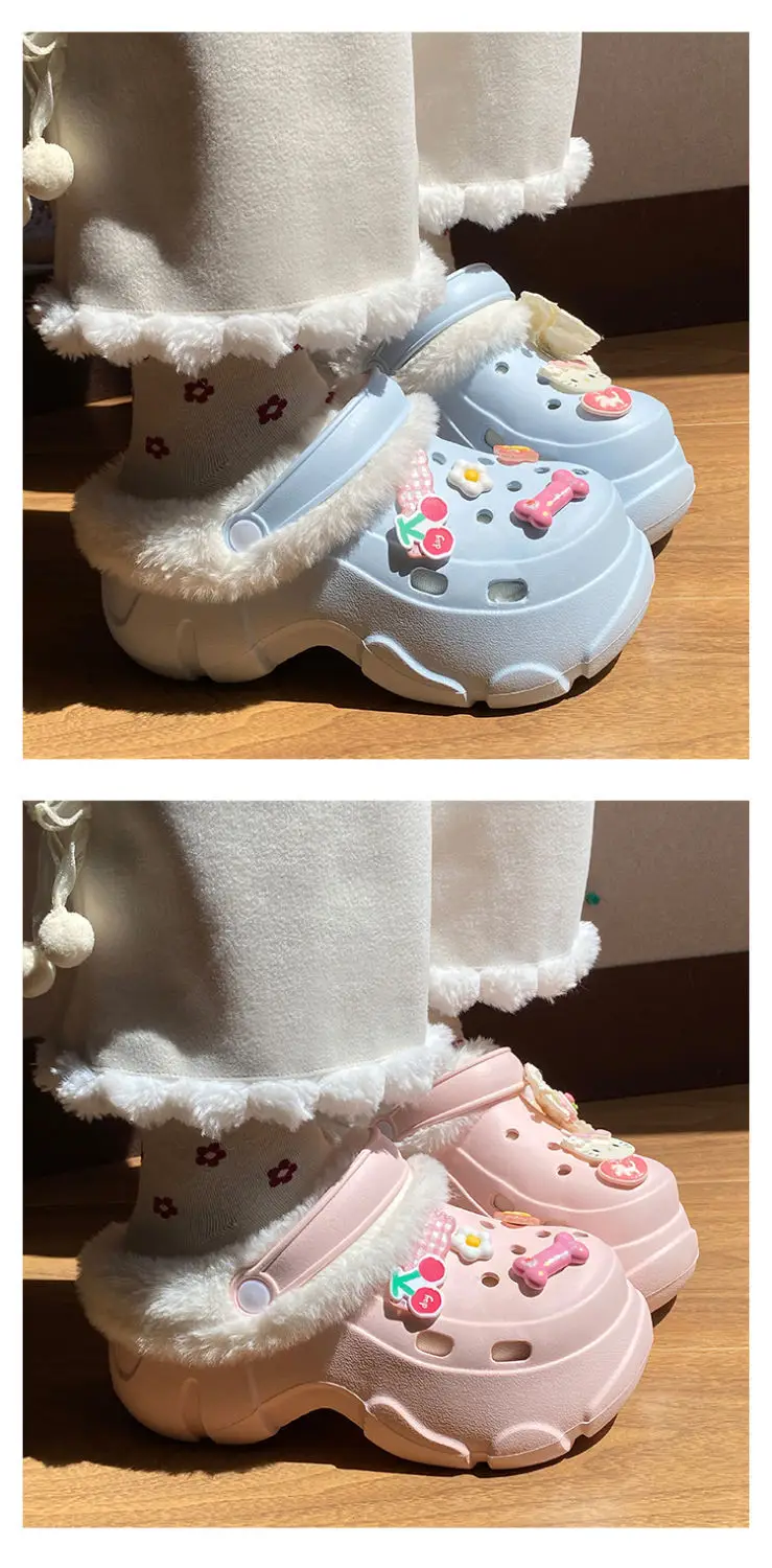 Winter Warm Korean Style Fleece Lined Shoes — feature 17