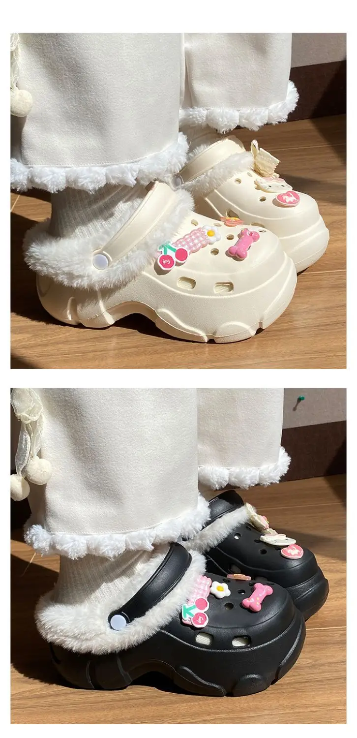 Winter Warm Korean Style Fleece Lined Shoes — feature 23