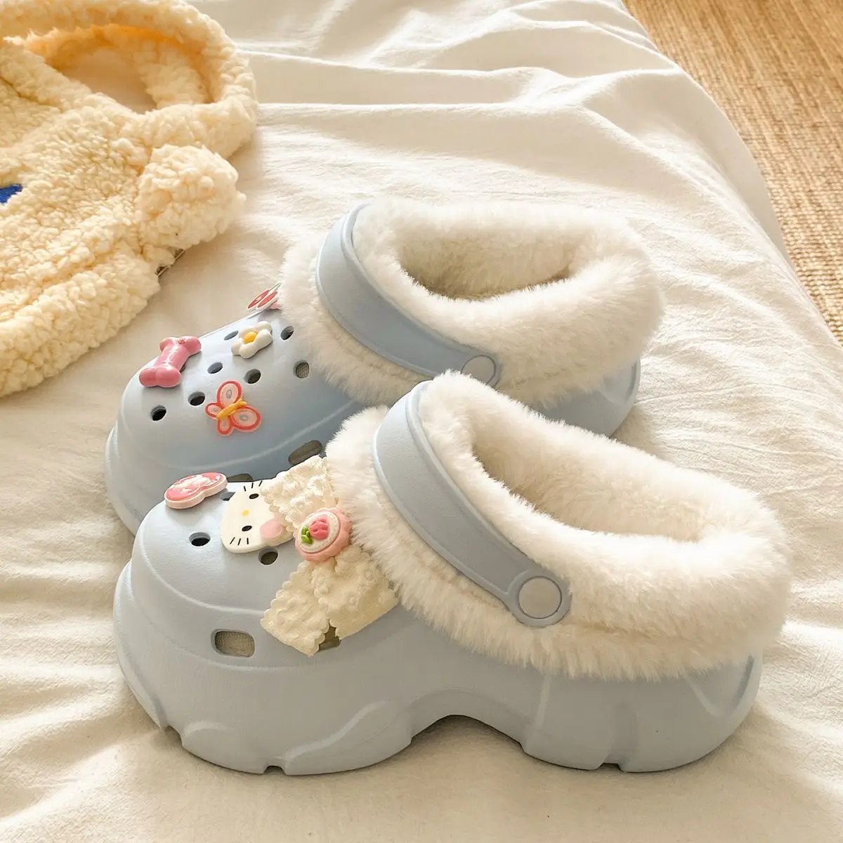 Winter Warm Korean Style Fleece Lined Shoes — feature 26