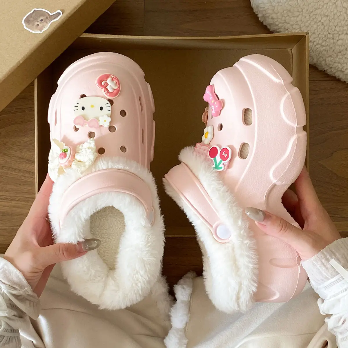 Winter Warm Korean Style Fleece Lined Shoes — feature 27